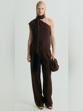 Mango Dark Brown trousers